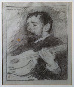 Gitarist av Théo van Rysselberghe