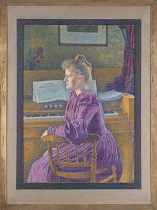 Maria Sèthe ved harmoniet av Théo van Rysselberghe
