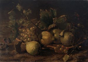 Stilleben med frukt av Théo van Rysselberghe