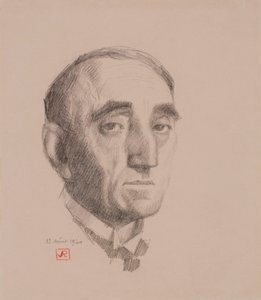 Selvportrett av Théo van Rysselberghe