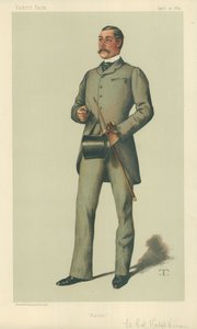 Oberstløytnant Ralph Vivian, Ralph, 21. april 1883, Vanity Fair tegneserie av Theobald Chartran