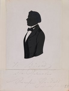 Profil av en mann, . av Theobold Sanchen