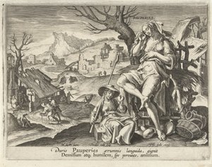 Fattigdom avler ydmykhet Cycle of Human Action (serietittel) Circvlvs Vicissitvdinis Rervm Hvmanarvm (serietittel)