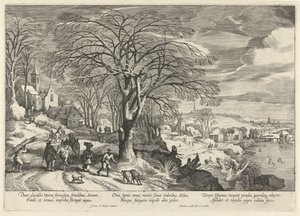 Vinter The Four Seasons (serietittel) av Theodoor Galle