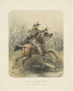 Rytterportrett av William II, kongen av Nederland av Theodoor Schaepkens