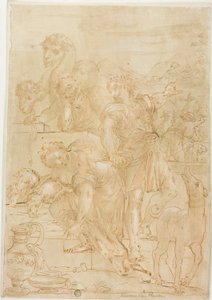 Isaac og Rebecca ved Well av Theodoor van Thulden