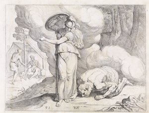 Minerva viser Ithaca til Odyssevs Verkene til Odysseus (serietittel)