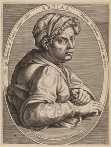 Abdias av Theodor Galle after Jan van der Straet