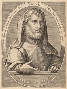 Hosiah av Theodor Galle after Jan van der Straet