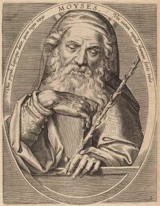 Moses av Theodor Galle after Jan van der Straet
