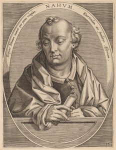 Nahum av Theodor Galle after Jan van der Straet