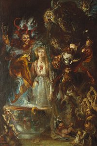 En fantasi basert på Goethes "Faust", 1834