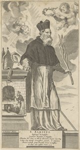 H. Albinus van Angers St. Albinus. Biskop og skriftefar (tittel på objekt)