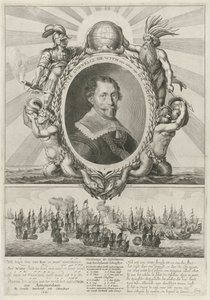 Portrett av Witte Cornelisz. de With av Theodor Matham