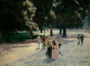 På kanten av parken av Theodor Matthei