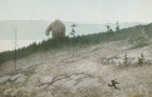 Askegutten og trollet av Theodor Kittelsen