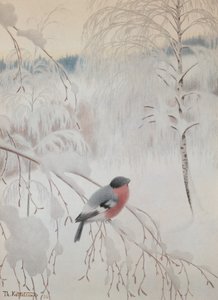 Bullfinch av Theodor Kittelsen