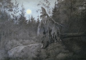 Skummelt, krypende, raslende, yrende av Theodor Kittelsen