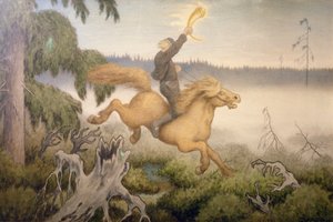 Det gylne horn av Theodor Kittelsen