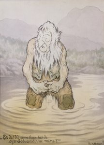 Hvem har tatt mine syv sølvender? av Theodor Kittelsen