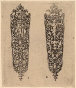 Ornament for knivskaft av Theodor de Bry