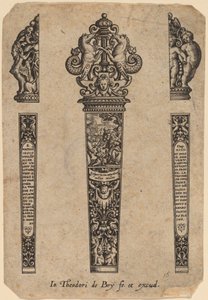 Ornament for knivskaft av Theodor de Bry