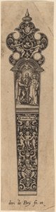 Ornament for knivskaft av Theodor de Bry