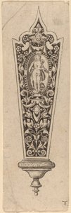 Ornament for knivskaft av Theodor de Bry