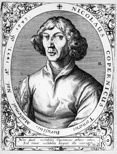 Portrett av Mikolaj Kopernik kjent som Nicolaus Copernicus (Torun