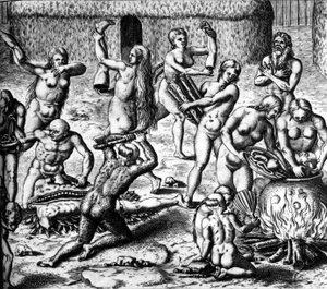 Scene for kannibalisme
