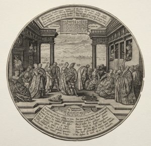 Den venetianske ballen av Theodor de Bry