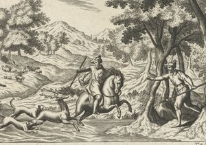 Hjortejakt av Theodor van Merlen (II)