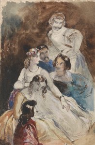 Teatergruppe av Theodor von Holst