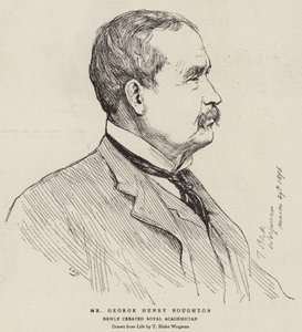 Mr George Henry Boughton av Theodore Blake Wirgman