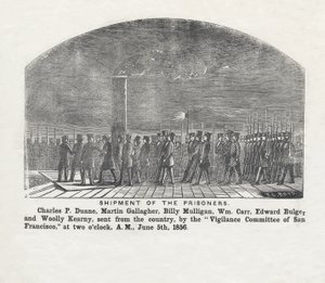 Sending av fangene, pub. 1856 av Theodore C. Boyd