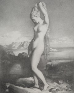 Venus Anadyomena av Théodore Chassériau