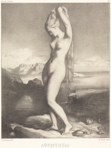 Venus Anadyomene av Théodore Chassériau