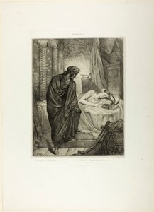Yet She Must Die, plate elleve fra Othello av Théodore Chassériau