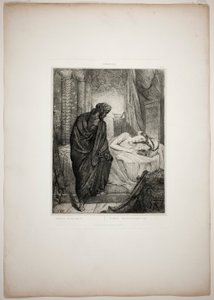 Likevel må hun dø, plate elleve fra Othello av Théodore Chassériau