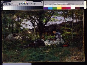 A June Idyl (olje på lerret)