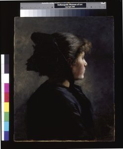 Munich Girl (olje på lerret)