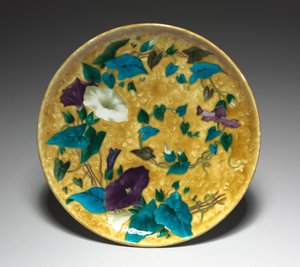 Plate, ca. 1880-1890 (keramikk) av Theodore Deck