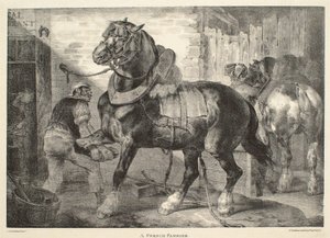 En fransk hovslager av Theodore Gericault