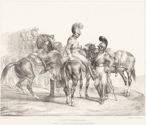 En gruppe livreddere av Theodore Gericault