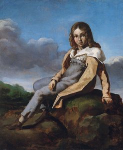 Alfred Dedreux (1810–1860) som barn av Theodore Gericault