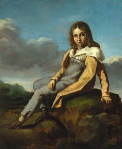 Alfred Dedreux 1810-1860 som barn, ca. 1819-20. av Theodore Gericault
