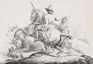 Slaktere i Roma, 1817. av Theodore Gericault