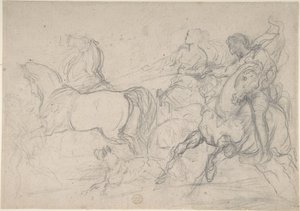 Vognfører og rytter av Theodore Gericault
