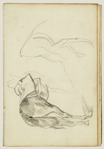 Hestestudier av Theodore Gericault