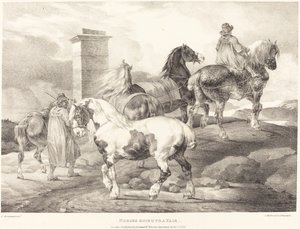 Hester som skal på messe av Theodore Gericault